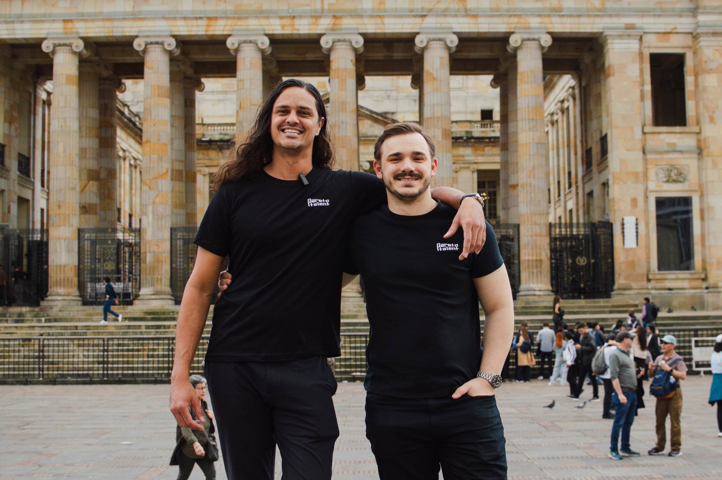 Kasim Aslam and Ivan Bunin, co-founders of Pareto Talent